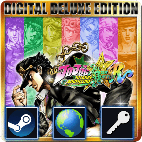 JoJos Bizarre Adventure: All-Star Battle R Digital Deluxe Steam CD Key ROW