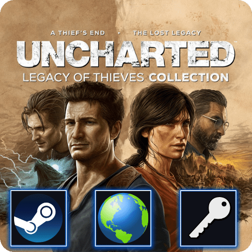 UNCHARTED: Legacy of Thieves Collection (PC) Steam CD Key ROW