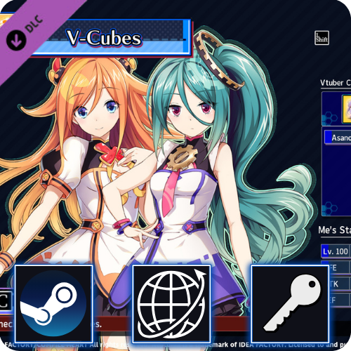 Neptunia Virtual Stars Asano Sisters Pack DLC (PC) Steam CD Key Global