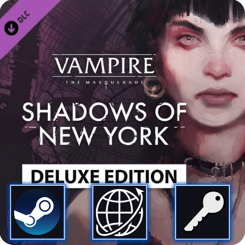 Vampire Shadows of New York Deluxe Edition Artbook DLC Steam Key Global