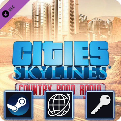 Cities Skylines - Country Road Radio DLC (PC) Steam CD Key Global