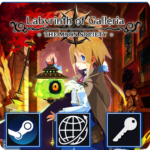Labyrinth of Galleria: The Moon Society (PC) Steam CD Key Global
