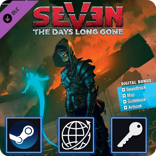 Seven The Days Long Gone Artbook Guidebook and Map Steam CD Key DLC