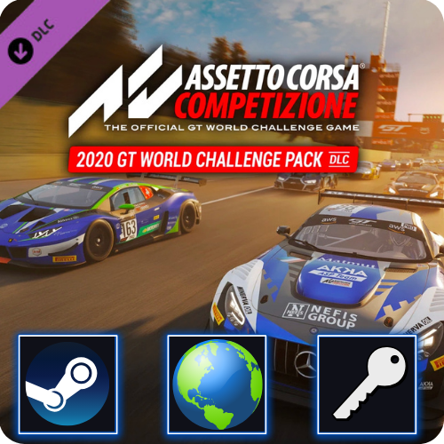 Assetto Corsa Competizione 2020 GT Challenge DLC (PC) Steam CD Key ROW