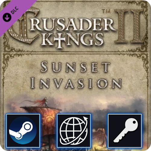 Crusader Kings II - Sunset Invasion DLC (PC) Steam CD Key Global