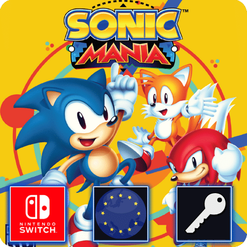 Sonic Mania (Nintendo Switch) eShop Klucz Europa