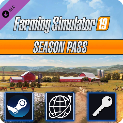 Farming Simulator 19 - Season Pass DLC (PC) Steam Klucz Global