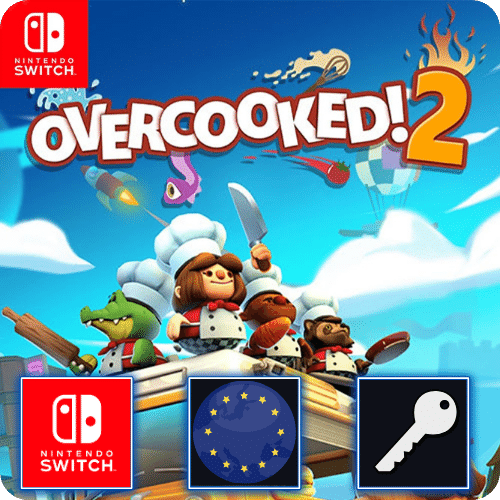Overcooked 2 (Nintendo Switch) eShop Key Europe