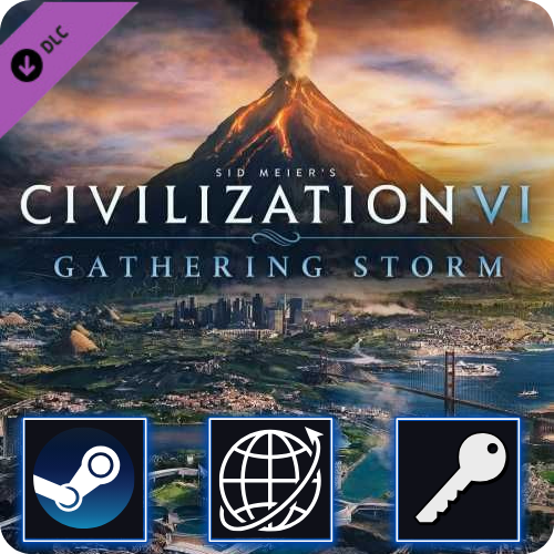 Sid Meier's Civilization VI - Gathering Storm DLC (PC) Steam CD Key Global