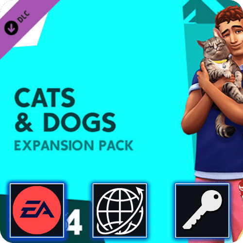 The Sims 4 - Cats & Dogs DLC (PC) EA App Klucz Global
