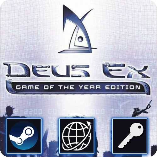 Deus Ex GOTY (PC) Steam Klucz Global