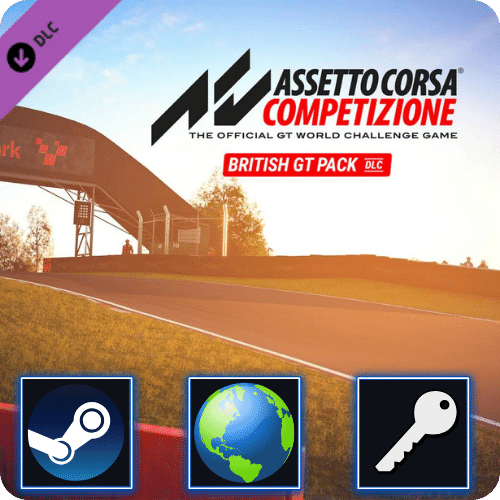 Assetto Corsa Competizione - British GT Pack DLC (PC) Steam CD Key ROW