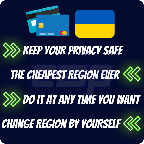 Ukraine Prepaid Credit Card For Steam Region Change Benefits