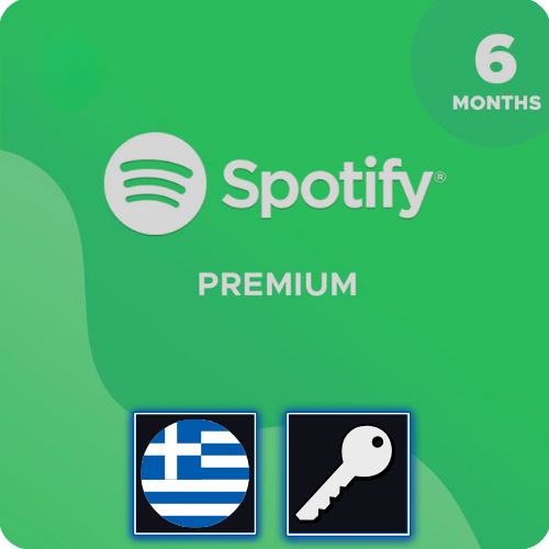 Spotify GR 6 Months Gift Card Klucz