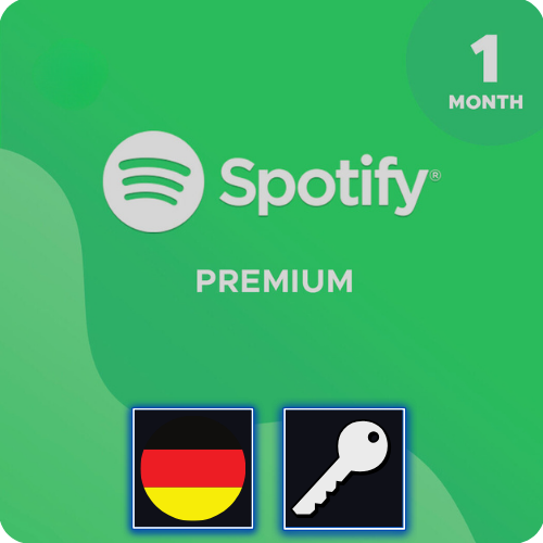 Spotify Premium DE 1 Month Gift Card Klucz