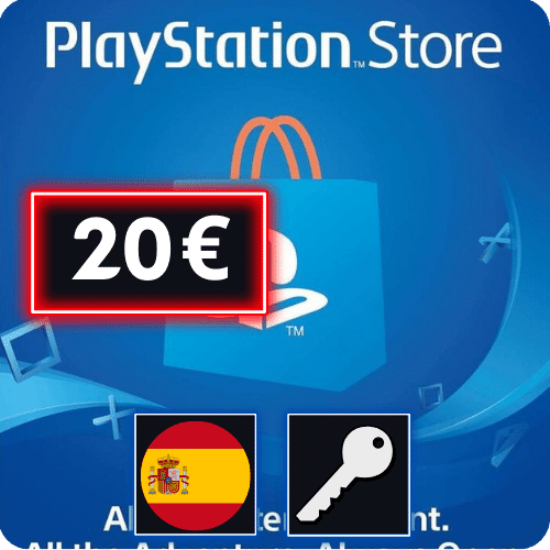 PSN ES 20 EUR Gift Card Key