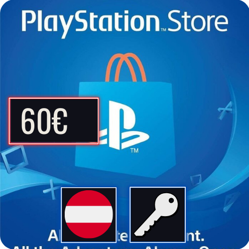 PSN AT 60 EUR Austria Gift Card Key