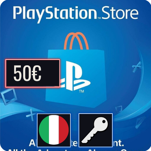 PSN IT 50 EUR Italy Gift Card Key
