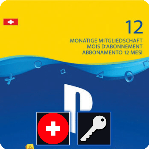 Playstation Now 12 Months CH Switzerland Gift Card Klucz