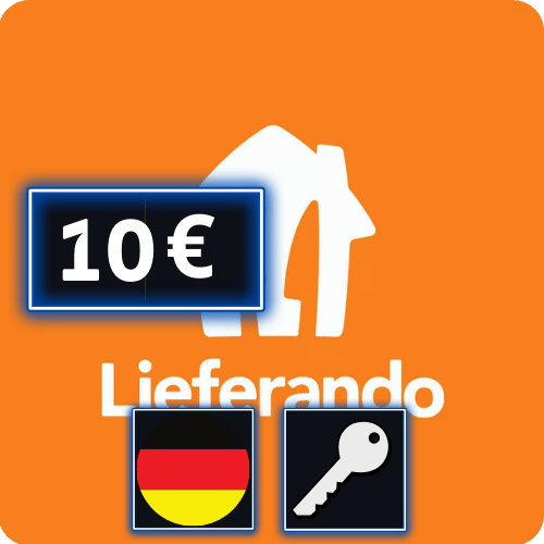 Lieferando DE 10 EUR Gift Card Key