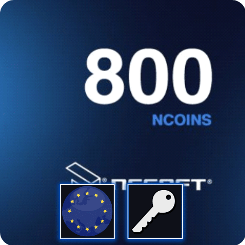 NCoin 800 Gift Card Europa Klucz