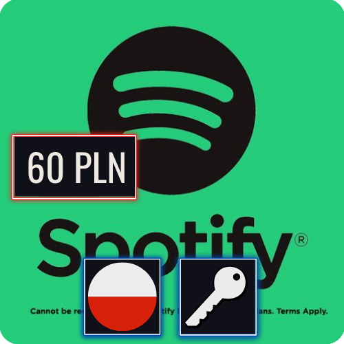 Spotify PL 60 PLN Gift Card Key