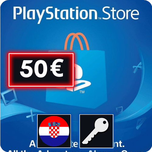 PSN HR 50 EUR Gift Card Key