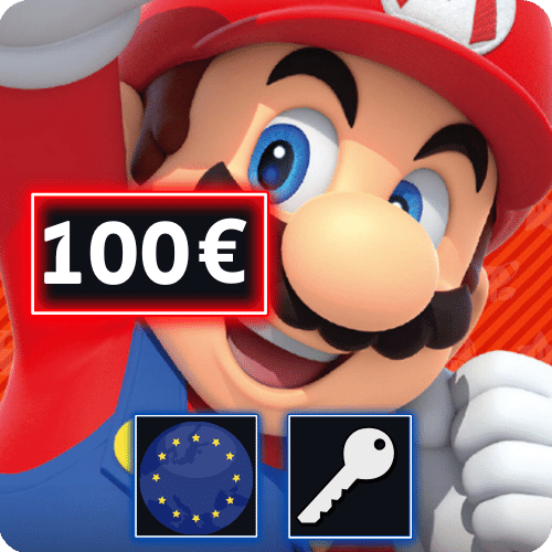 Nintendo 100 EUR (Nintendo Switch) eShop Key Europe
