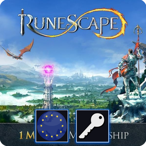 Runescape 30 Days Time Card Europe Key