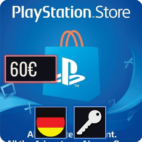 PSN DE 60 EUR Germany Gift Card Klucz