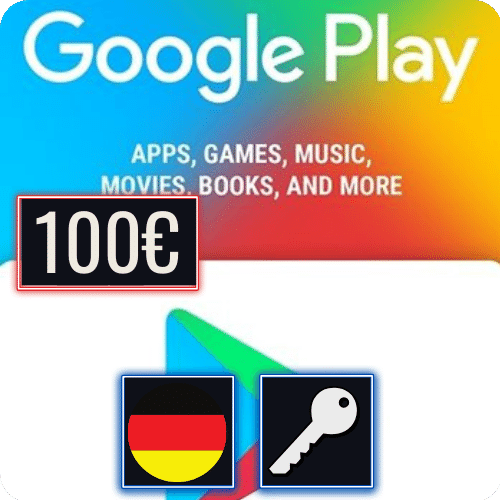 Google Play DE 100 EUR Gift Card Key