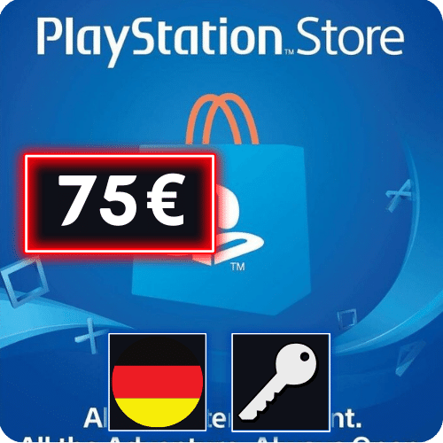PSN DE 75 EUR Gift Card Key