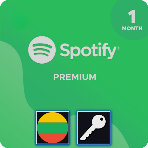 Spotify Premium LT 1 Month Gift Card Klucz