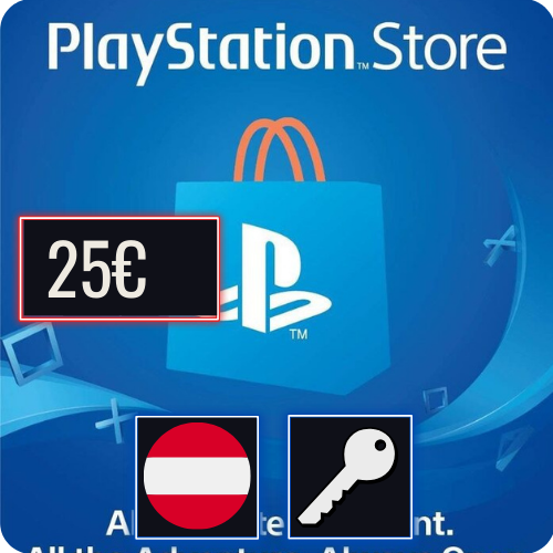 PSN AT 25 EUR Austria Gift Card Key
