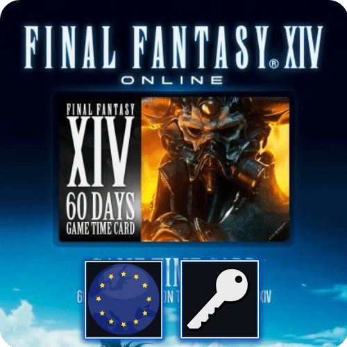 Final Fantasy XIV - 60 Days Game Time Card Europe Key