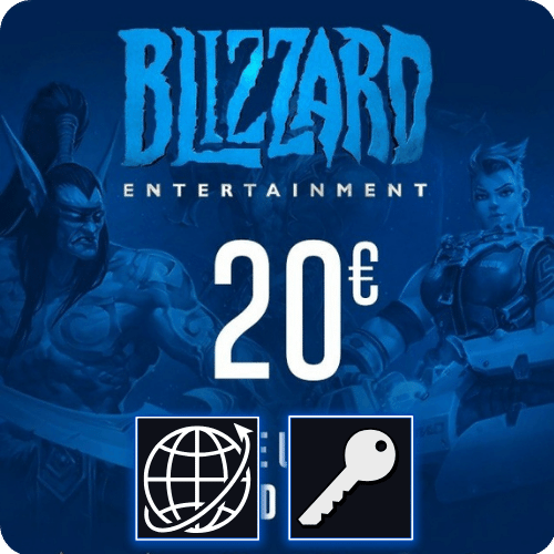 Blizzard - Battle.net 20 EUR Gift Card Global Key