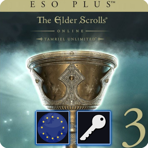 The Elder Scrolls Online - ESO Plus 3 Months Europe Key