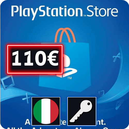 PSN IT 110 EUR Gift Card Key