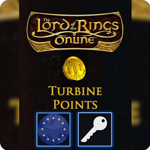 Lord of the Rings Online 1800 Turbine Points Key Europe