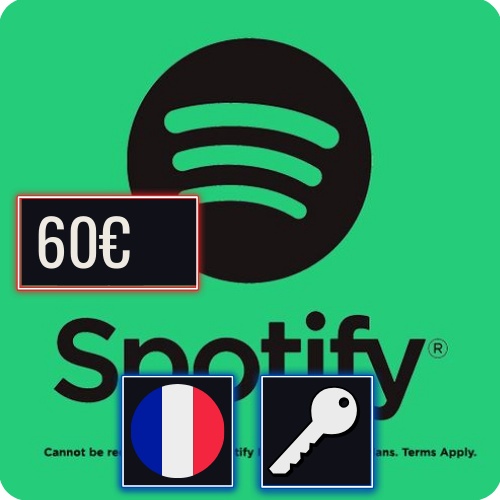 Spotify FR 60 EUR Gift Card Key
