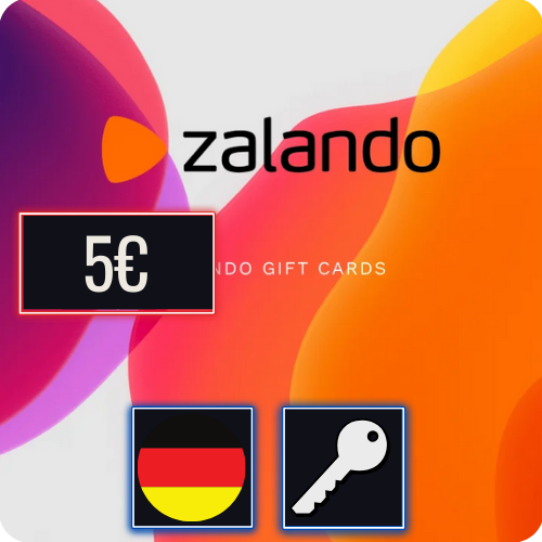 Zalando DE 5 EUR Gift Card Key