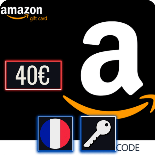Amazon FR 40 EUR Gift Card Key