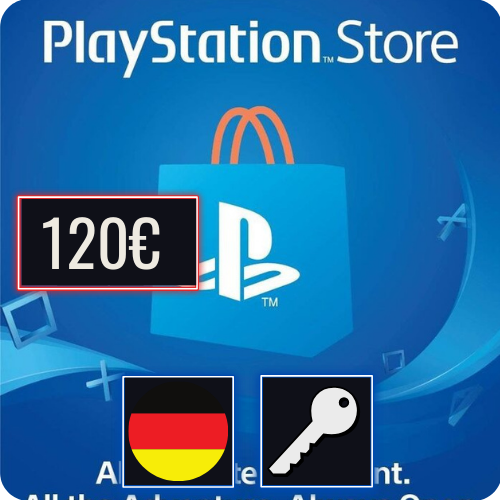 PSN DE 120 EUR Germany Gift Card Key