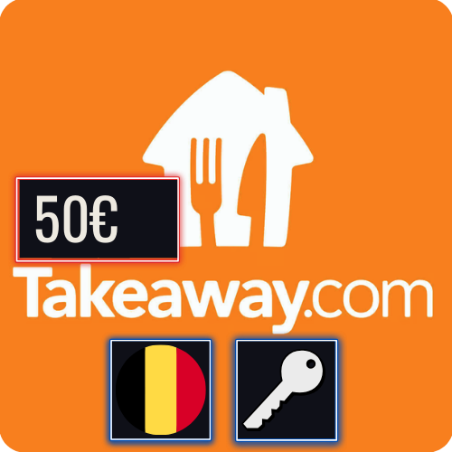 Takeaway 50 EUR BE Gift Card Key