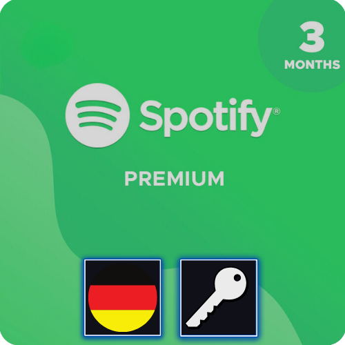 Spotify DE 3 Months Gift Card Klucz enjoyandplay