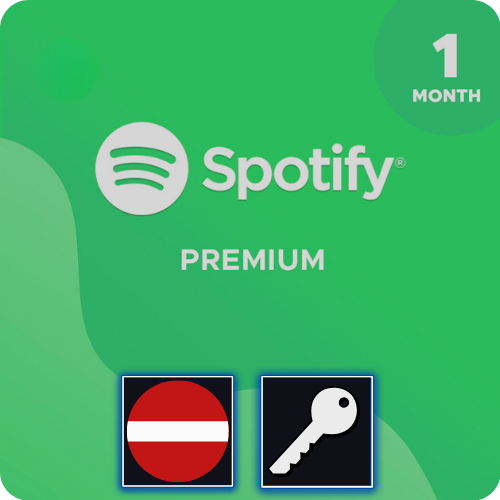 Spotify Premium LV 1 Month Gift Card Klucz