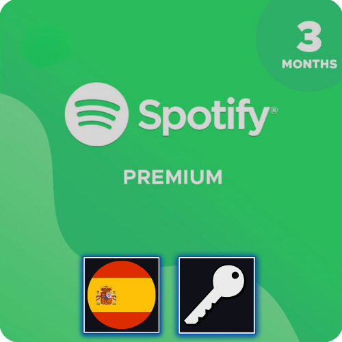 Spotify ES 3 Months Gift Card Klucz