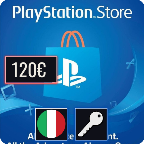 PSN IT 120 EUR Italy Gift Card Key