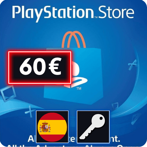 PSN ES 60 EUR Gift Card Key