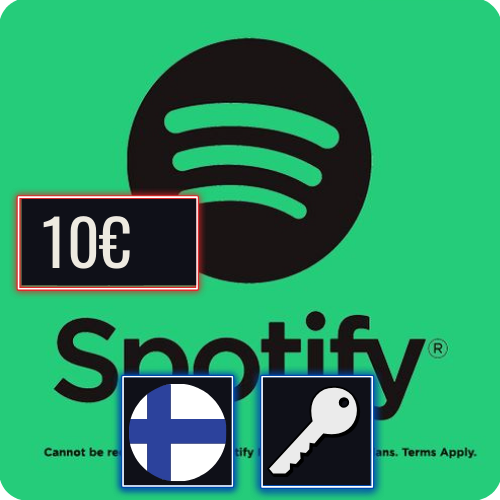 Spotify FI 10 EUR Gift Card Klucz